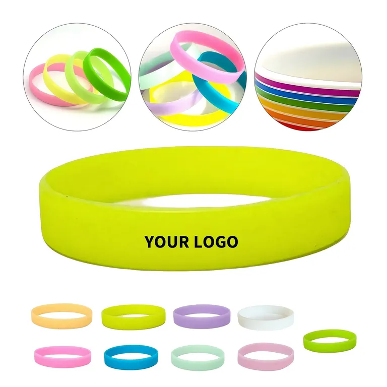 Glow-Style Silicone Wristband for Event Imprint · IMPACC024 · image 1