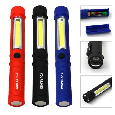 Rubberized ABS Magnetic COB Work Light