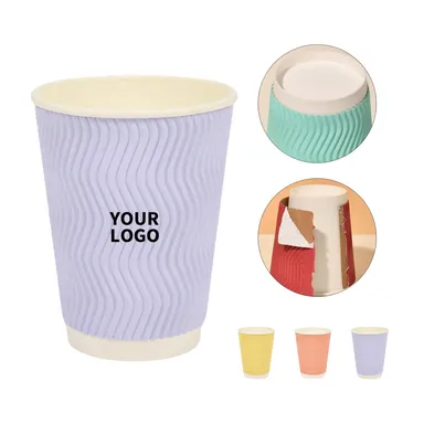 12 oz. Ripple-Wall Paper Cup