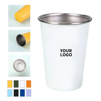 16 oz. Stainless Steel Pint Cup — IMPDRI098