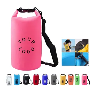PVC Roll-Top Gear Bag with Shoulder Strap