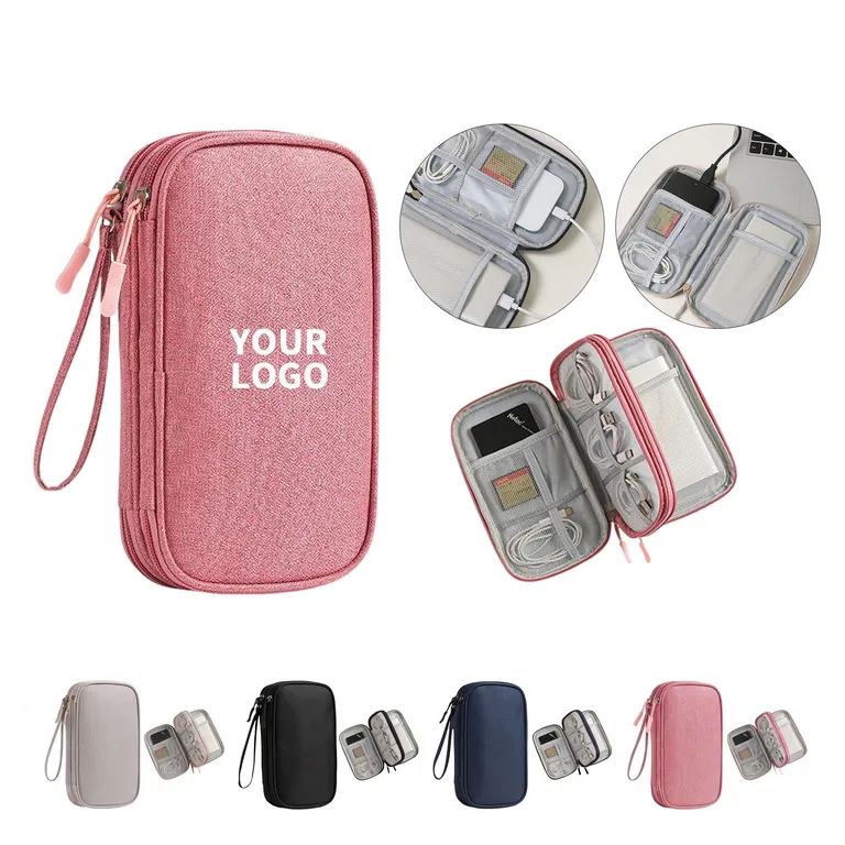 Double-Layer Tech Accessory Organizer Pouch · IMPBAG030 · image 1