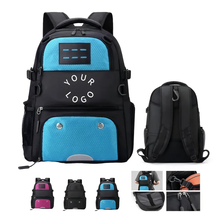 Sports Backpack with Front Ball-Carry Panel · IMPBAG198 · image 1