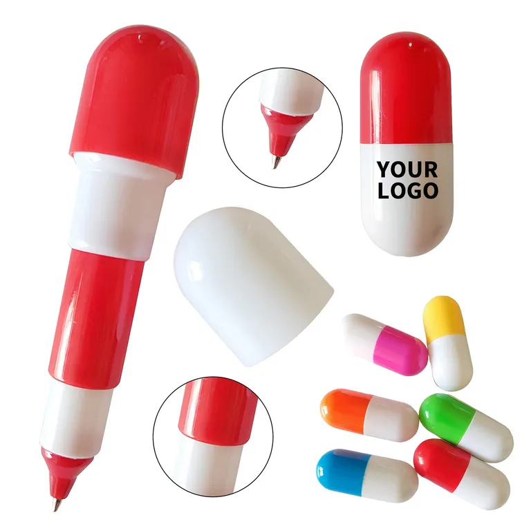 Mini Retractable Capsule-Shaped Ballpoint Pen · IMPOFF069 · image 1