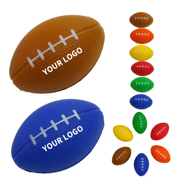 Football-Shaped Foam Stress Ball
