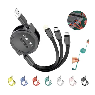 Retractable 3-in-1 Charging Cable — IMPPHO058