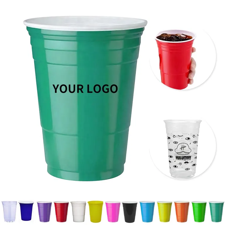 16 oz. Disposable Party Cup with Textured Wall · IMPDRI121 · image 1