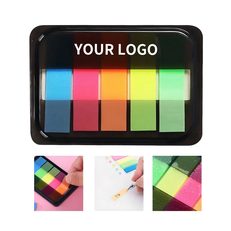 Pop-Up Sticky Note Tab Dispenser with Five Colors · IMPOFF039 · image 1