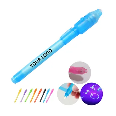 Invisible-Ink Message Pen with UV Light