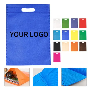 Nonwoven Polypropylene Tote with Die-Cut Handles