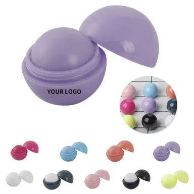 Lip Balm in a Round Plastic Case
