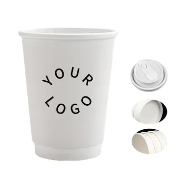 12 oz. Paper Coffee Cup with Lid