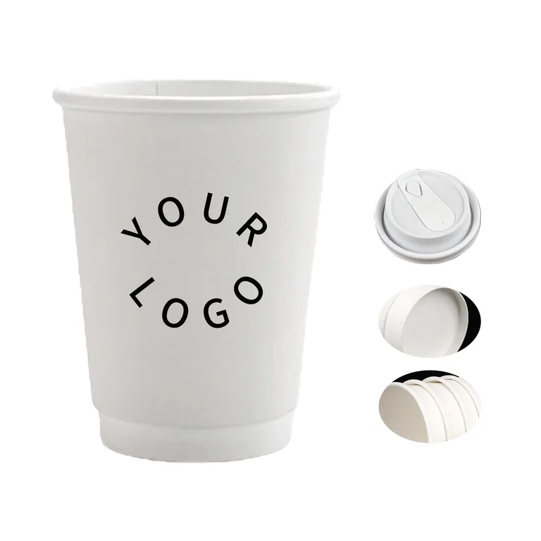 12 oz. Paper Coffee Cup with Lid · IMPDRI116 · image 1