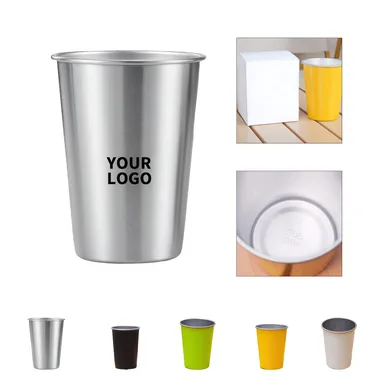 16 oz. Stainless Steel Pint Cup
