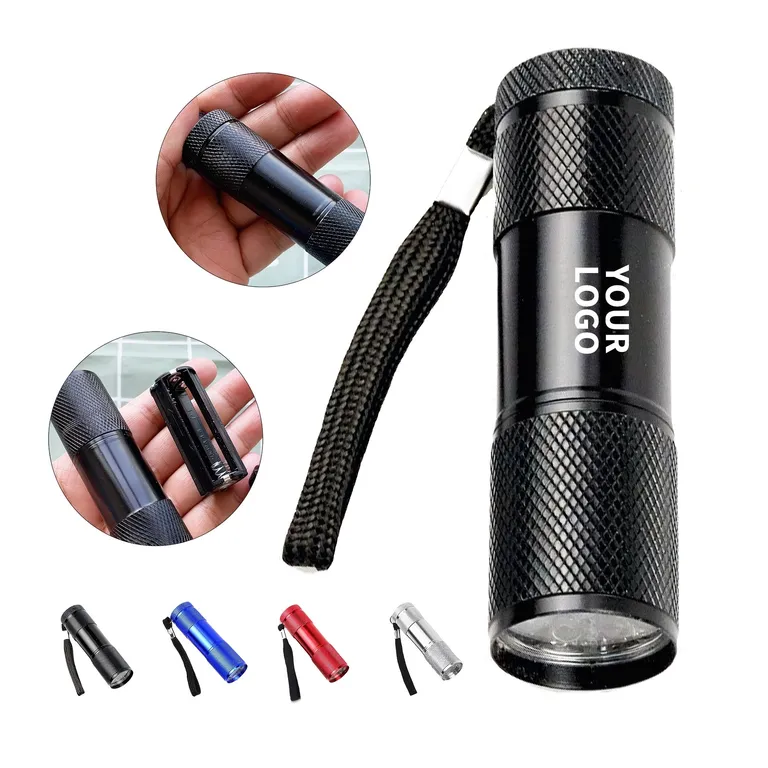 Aluminum LED Flashlight with Carry Strap · IMPTOO038 · image 1