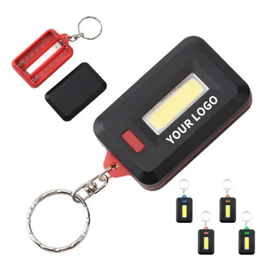 Mini COB Keychain Light with Three Modes