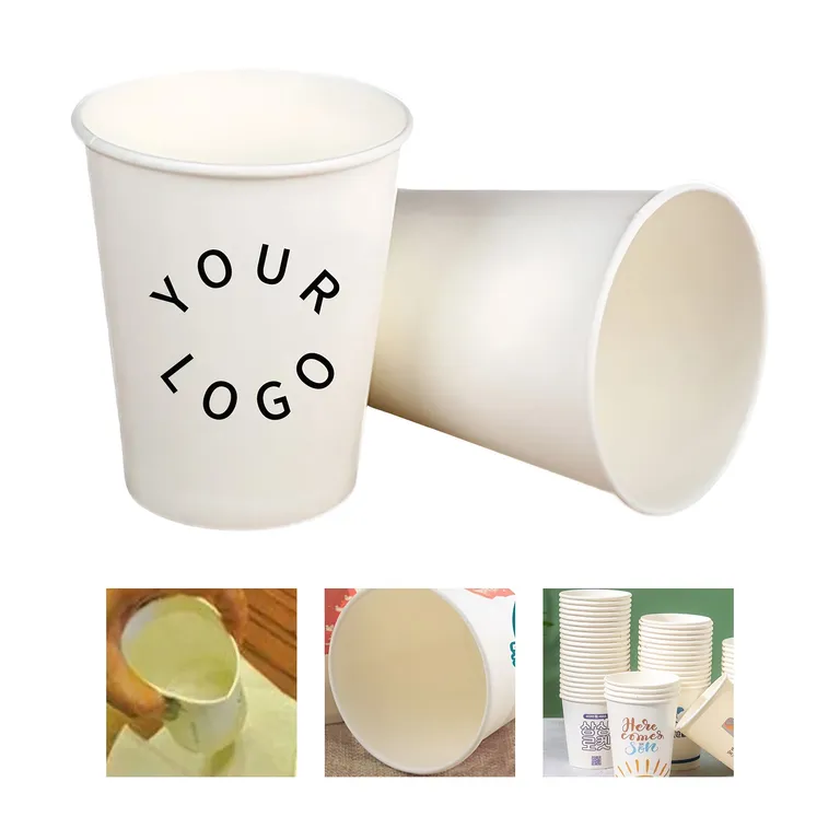 8 oz. Paper Cup with Wraparound Print Area · IMPDRI147 · image 1