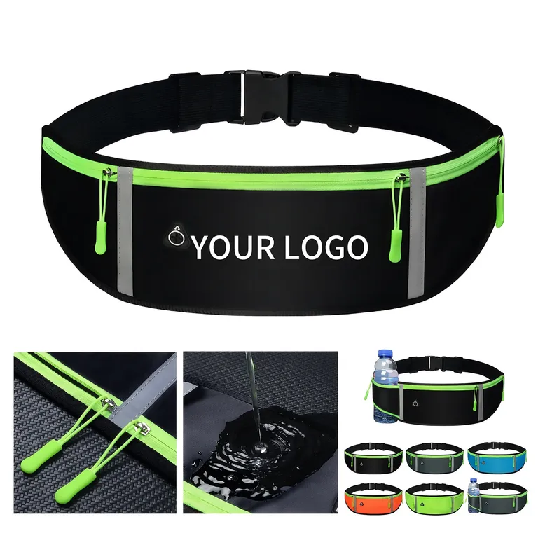 Three-Pocket Running Waist Belt with Cable Port · IMPBAG169 · image 1