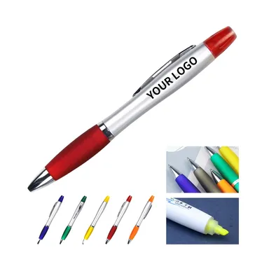 Three-in-One Stylus Highlighter Ballpoint Pen