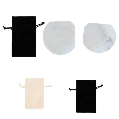 Cotton Canvas Drawstring Pouch