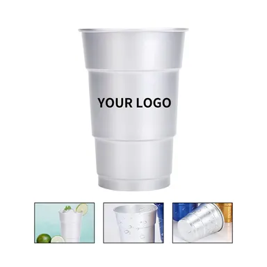16 oz. Aluminum Cup with Rolled Rim — IMPDRI117