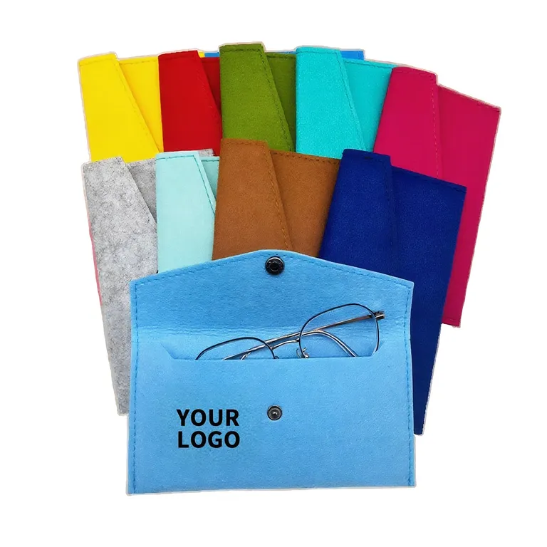 Felt Storage Pouch with Snap Closure · IMPBAG020 · image 1