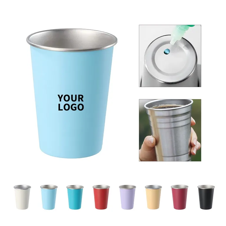 16 oz. Stainless Steel Pint Cup — IMPDRI080 · IMPDRI080 · image 1