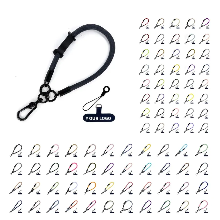 Adjustable Phone Lanyard with Clip and Anchor Tab · IMPPHO035 · image 1