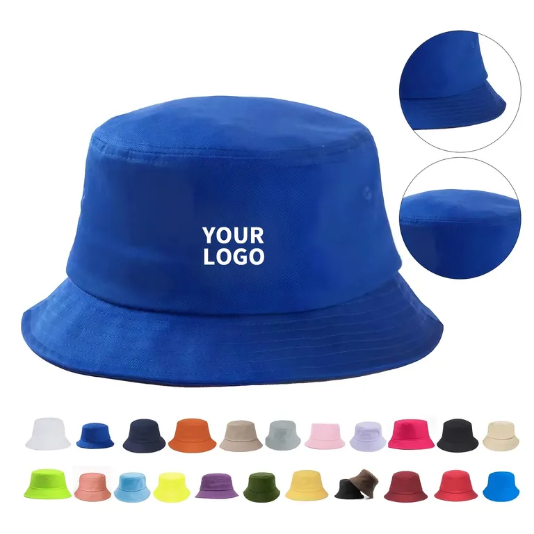 Cotton Bucket Hat with Eyelets · IMPAPP040 · image 1