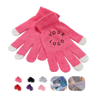 Knit Touchscreen Gloves