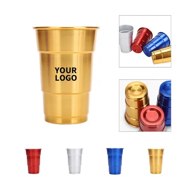 16 oz. Aluminum Cup with Full-Color Imprint