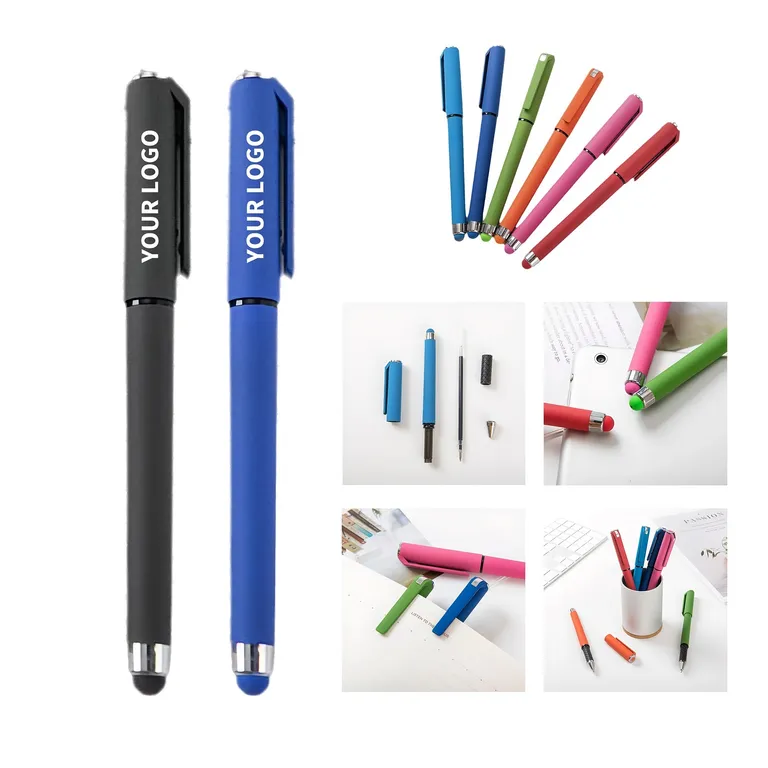 Cap-Off Gel Pen with Stylus Tip · IMPOFF057 · image 1
