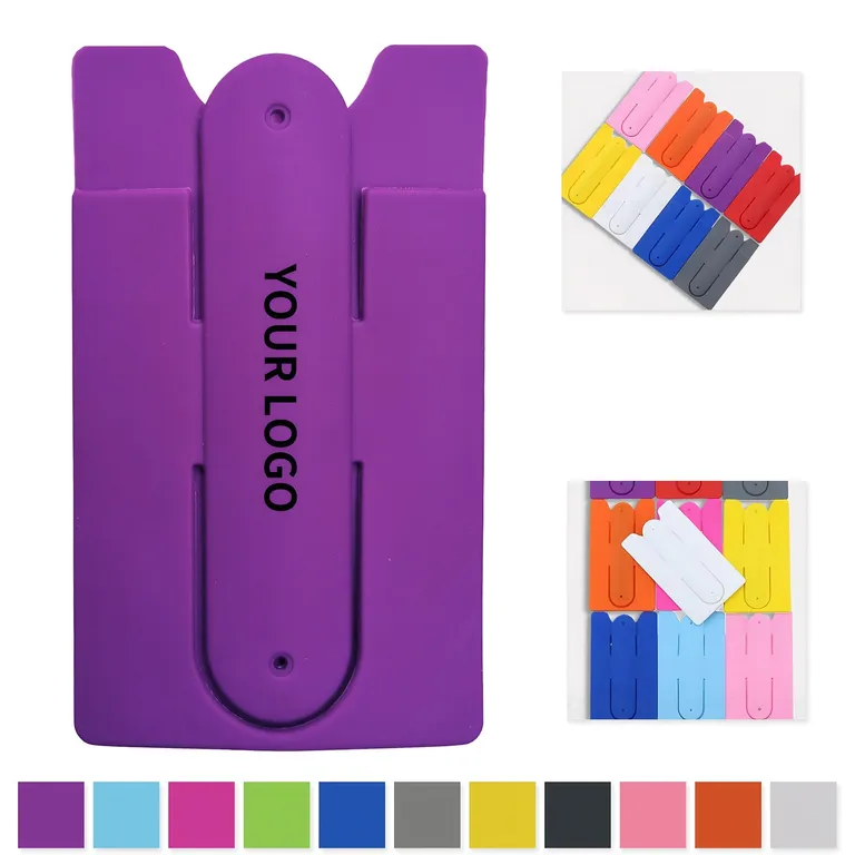 Slim Adhesive Phone Wallet with Flexible Tab · IMPPHO053 · image 1