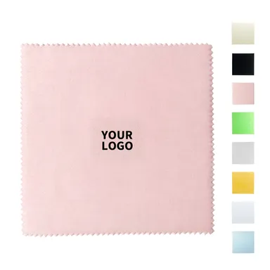 9 Inch Square Cleaning Cloth with Zigzag Edges