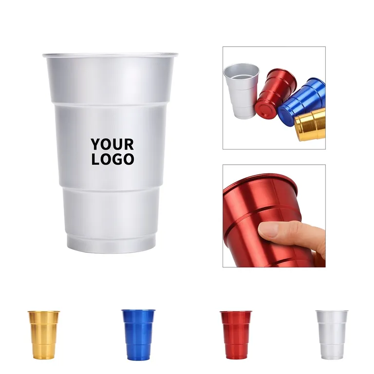 16 oz. Stackable Metal Camping Cup · IMPDRI072 · image 1