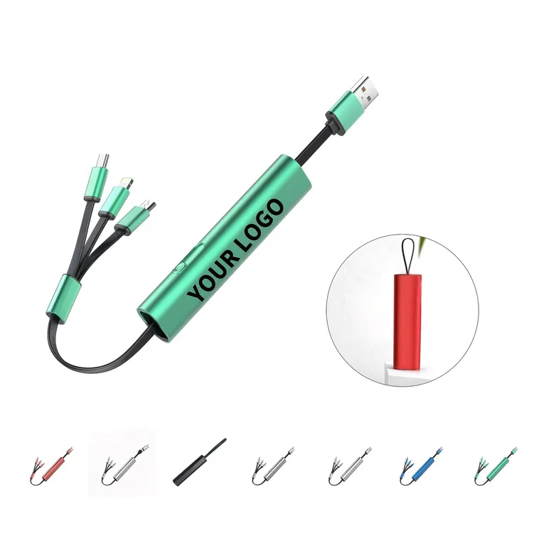 3-in-1 Charging Cable with Metal Case · IMPPHO033 · image 1