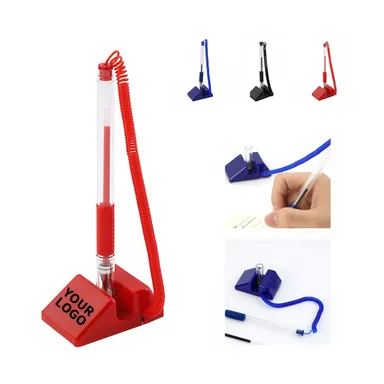 Adhesive-Base Counter Pen with Coil Cord