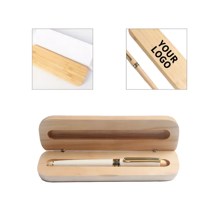 Wooden Pen Gift Set with Presentation Case · IMPOFF115 · image 1