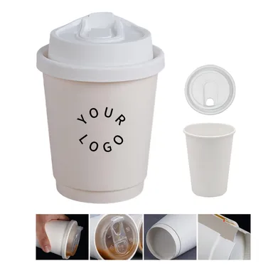14 oz. Paper Coffee Cup with PP Lid