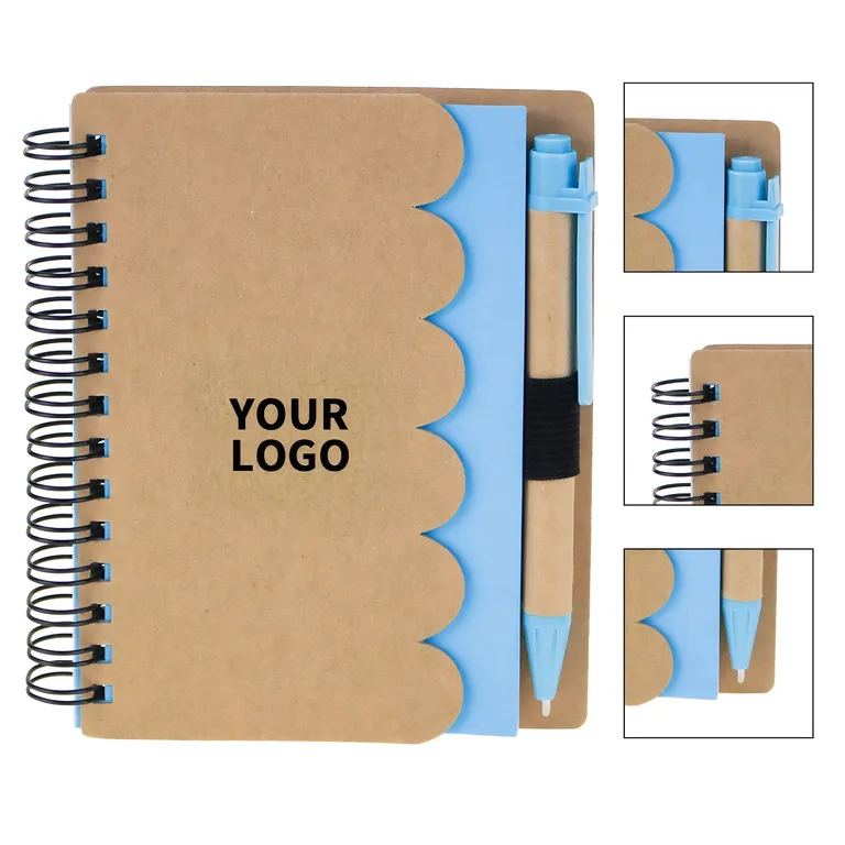 Kraft-Cover Notebook and Pen Set · IMPOFF109 · image 1