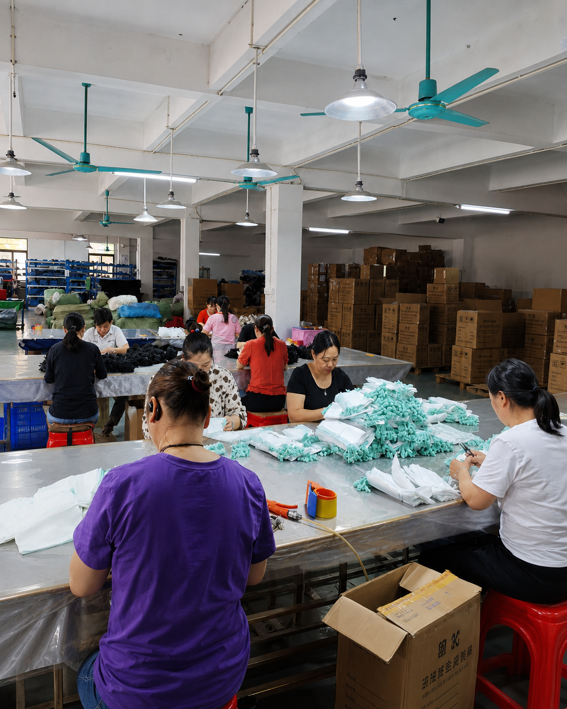 Sorting & packing